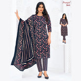 Pranjul Cotton Straight Pant Salwar Suit - P2641